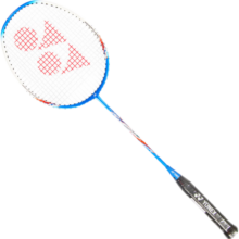 YONEX尤尼克斯羽毛球拍全碳素火速出击单拍NF8SGE白蓝已穿线附手胶