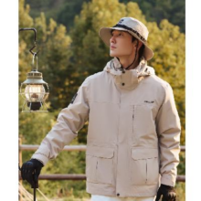 PLUS会员：PELLIOT 伯希和 【山行】冲锋衣 三合一 男女外套