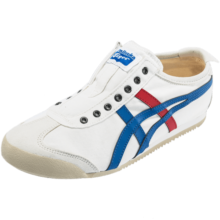 Onitsuka Tiger鬼塚虎男女鞋一脚蹬帆布透气休闲鞋MEXICO 66™ SLIP-ON D3K0N 白色 46