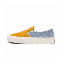VANS Slip-On 中性运动板鞋 VN0A5HYQA0Q 黄蓝色 36