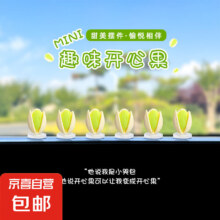萌趣可爱仿真开心果汽车摆件 开心果一组6个（送胶）