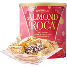 乐家（AlmondRoca）扁桃仁杏仁糖巧克力味284g  23颗