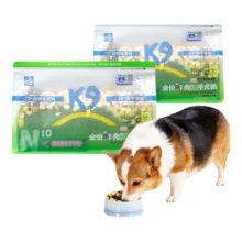 需首购、PLUS会员：K9狗粮益生菌冻干三拼鲜肉粮1.5kg/3斤