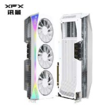38节、新品预售、限地区：XFX 讯景 AMD RADEON RX 9070 XT OC 凤凰涅槃 16GB 白色 全新电竞游戏设计智能学习台式电脑独立显卡