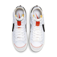 NIKE 耐克 Blazer Mid '77 Jumbo 中性休闲运动鞋 DQ1471-100 白色/黑色