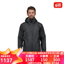 Patagonia 巴塔哥尼亚 男女防水潮流冲锋衣 Torrentshell3L 85240/85241-男款-黑色 L