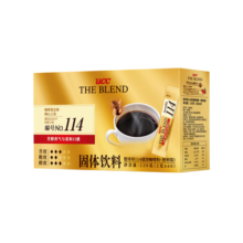 悠诗诗（UCC） 114冻干黑咖啡速溶咖啡粉单杯装120g（2g*60条）  马来西亚进口