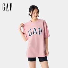 Gap 男女装 经典logo圆领短袖T恤 725616