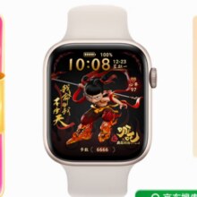 3日20点、再降价、plus会员：荣耀 手表5 北极星定位系统 一键体检 10天eSIM长续航 晨辉金 哪吒2官方表盘