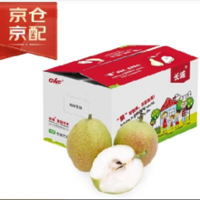 京觅 京鲜生 新疆库尔勒香梨 净重4斤 单果100g-120g