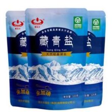察尔汗 0添加未加碘藏青盐320g*3袋