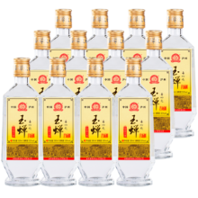 玉蝉 大曲 52度 浓香型白酒 500ml*12瓶 整箱装