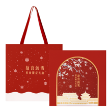 博物文创紫禁城雪景彩妆礼盒限定口红眼影腮红送女生日礼物 3个