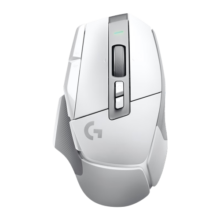 罗技（G） G502 X Plus 有线无线游戏鼠标 全新光学机械混合微动 轻盈设计 HERO引擎 电竞鼠标 G502X  PLUS无线鼠标（白）