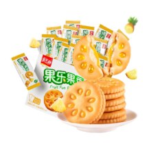 88VIP：嘉士利 果乐果香果酱夹心饼干680gx1箱*4件+凑单
