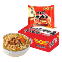PLUS会员、需首购:思圆 经典红烧牛肉面 105g*24袋