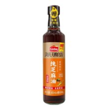海天 赐良谷纯芝麻油400ml香油100%纯芝麻