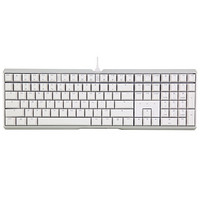 CHERRY MX-BOARD 3.0S 109键 有线机械键盘铝合金外壳 白色 Cherry红轴 无光