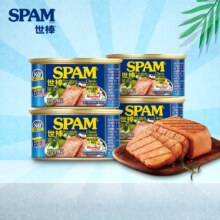 世棒（SPAM）午餐肉 火腿罐头198g  手抓饼伴侣 火锅食材 经典口味340g*1罐