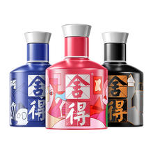 88VIP会员：舍得 致敬大师米兰小酒组合 52%vol 浓香型白酒 100ml*10瓶