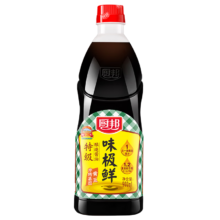需首购、plu会员s：厨邦酱油 味极鲜酱油 生抽 特级黄豆酱油 900ml