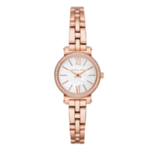 MICHAEL KORS 迈克·科尔斯女士石英钢带腕表 MK3834