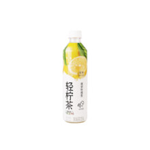 88vip:喜茶 轻柠茶低糖0脂绿妍柠檬茶饮料450ml*15瓶