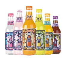 88vip：华洋碳酸饮料汽水358ml×6瓶