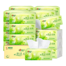 心相印 茶语抽纸 3层*100抽*24包 × 3件