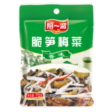 阿一波 酱菜脆笋梅菜70克*10包