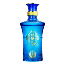 景芝一品景芝蓝淡雅白酒 高度芝麻香型山东名酒 年货节日礼品 52度 500mL 1瓶 蓝淡雅单支