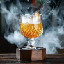 京喜 玻璃红酒杯 浮雕香槟杯1个 150ml