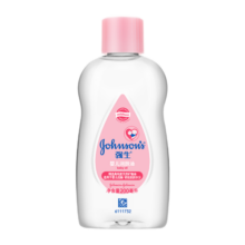 强生（Johnson）婴儿润肤油200ml 新生儿宝宝按摩油 抚触油远离头垢 优质矿物油 润肤油200ml