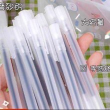 透明中性笔 6支
