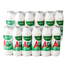 娃哈哈 AD钙奶100g瓶装散装风味饮品儿童早餐饮品 100g 12瓶