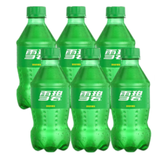 可口可乐（Coca-Cola）经典口味碳酸饮料汽水 300ml*6瓶 雪碧