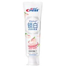 Plus会员、需换购：佳洁士 美白去牙渍含氟防蛀白桃味牙膏 120g