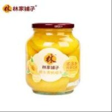 PLUS会员：林家铺子 黄桃罐头 750g*2罐