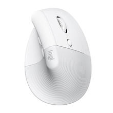 罗技 logitech MX Vertical Lift 蓝牙无线鼠标 白色