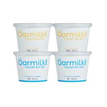 新口味 Oarmilk吾岛蜜桃草莓酸奶420g