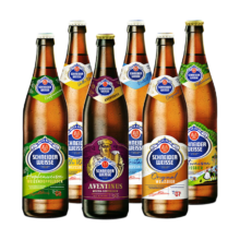 百亿补贴：Schenider Weisse 施纳德 德国进口啤酒 500mL*6瓶 多口味随机组合