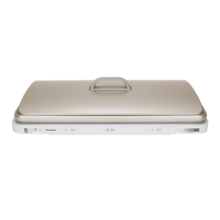 松下（Panasonic）网红聚嗨盘 多功能料理锅 电烤盘家用 烤肉烤鱼专用盘 烧烤火锅一体 家用聚嗨锅 左右独立控温M1 6L 香槟金【独立控温+不挑锅具】