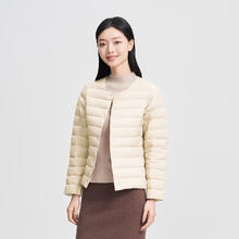 波司登 秋季女短款居家轻薄休闲保暖时尚外穿羽绒服B40130004B 秘釉色7475 175/100B