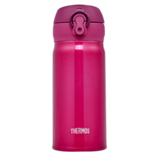 膳魔师（THERMOS）保温杯不锈钢水杯便携红色350ml保冷杯子男女士学生礼物JNL-352