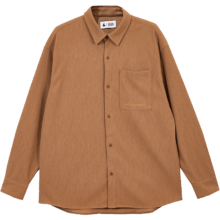 杰克·琼斯（JACK&JONES）简约舒适肌理感面料字母刺绣装饰男士长袖衬衫纯色男装224305014 E10 多色多尺码可选*2件