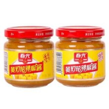 海南特产，春光 黄灯笼辣椒酱100g*2瓶