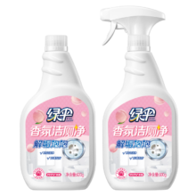 plus会员：绿伞 蜜桃香氛洁厕净  600g*2瓶