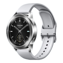 小米（MI）Xiaomi Watch S3 银色 国家补贴 小米汽车SU7钥匙 澎湃OS 全天血氧监测 智能运动手表 男表女表
