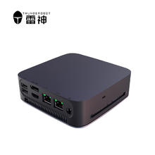 雷神 MIX 十二代酷睿版 迷你台式机 黑色（酷睿i7-12650H、核芯显卡、32GB、1TB SSD）