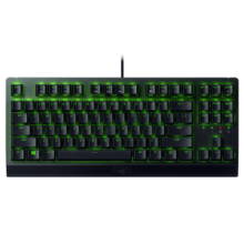 限地区、plus:雷蛇（Razer）小蜘蛛 黑寡妇蜘蛛X竞技版背光款 机械键盘 有线键盘 游戏键盘 87键 电竞 绿轴